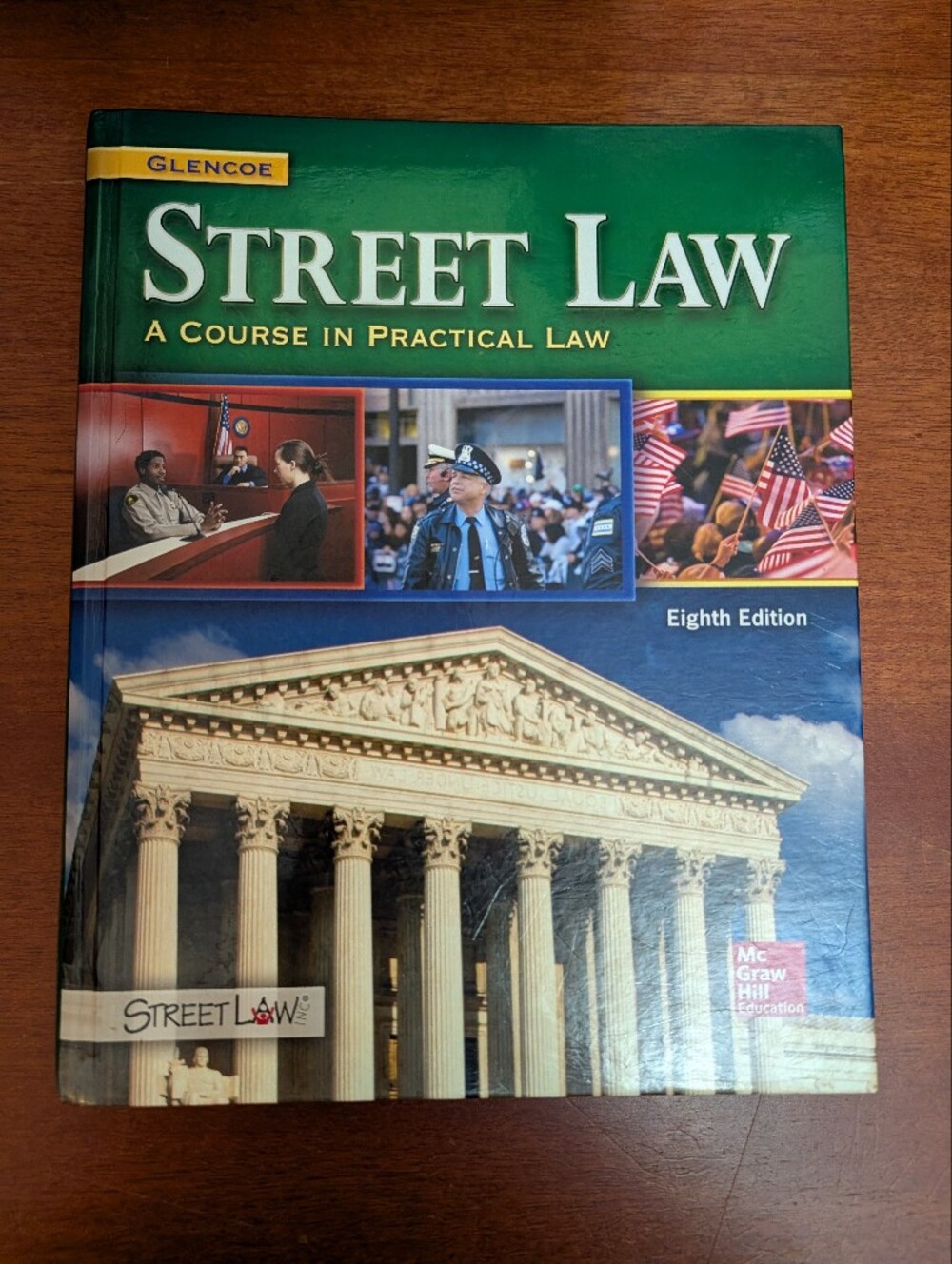 Street Law A Course in Practical Law Hardcover Book.